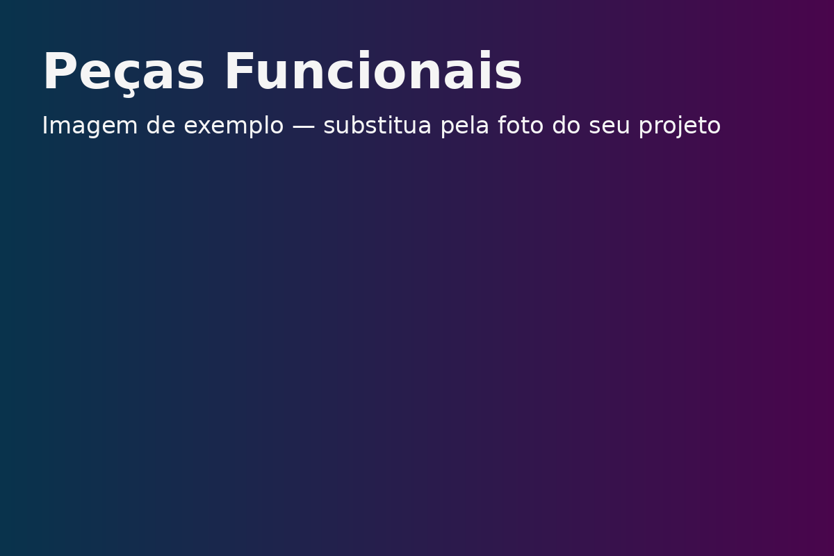 Projeto Peças Funcionais